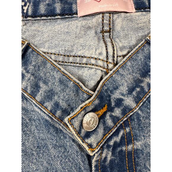 Revice Jeans V Cut Waist Straight Leg Medium Wash Blue Size 29 - Picture 3 of 12